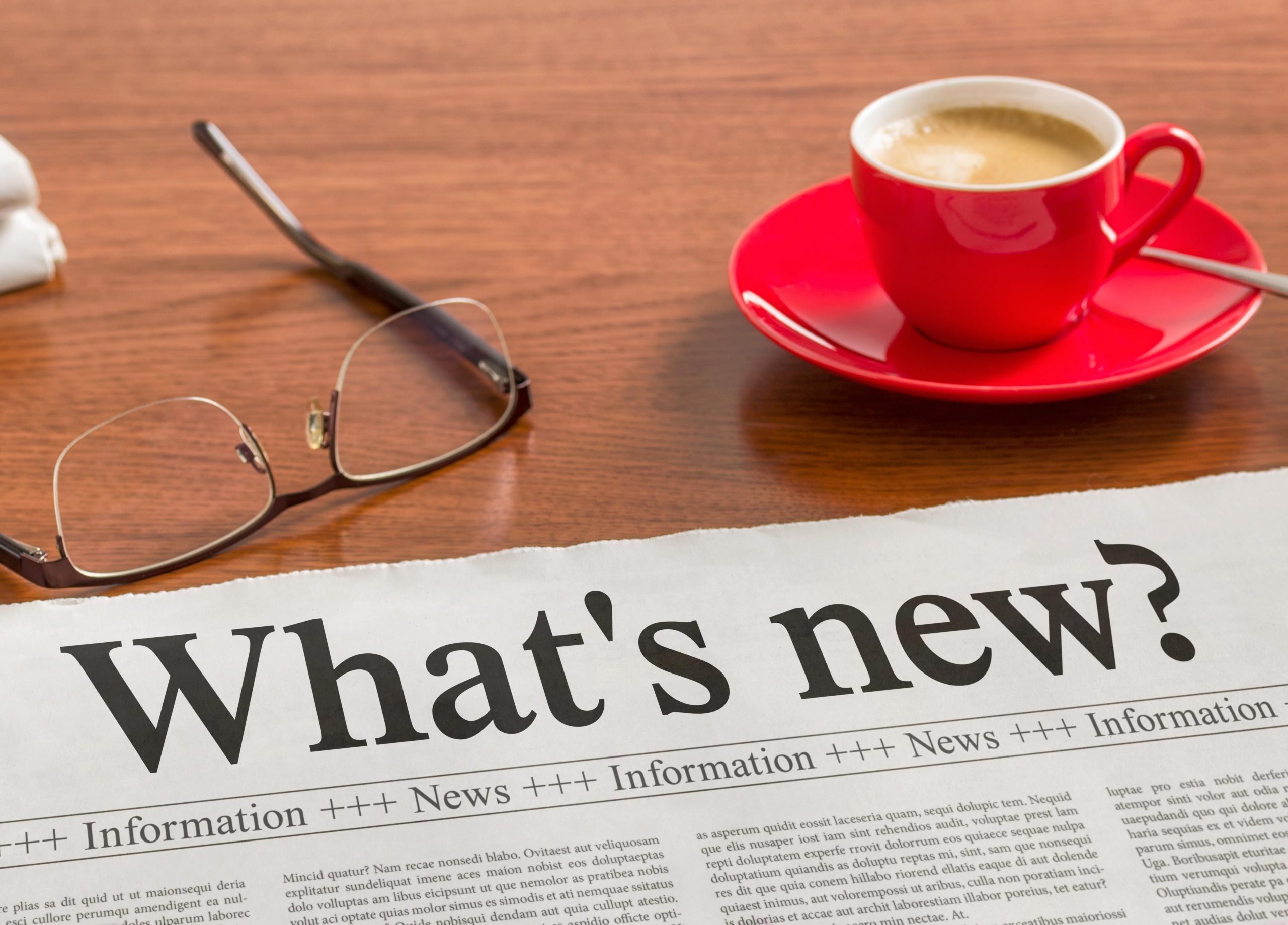 A newspaper on a wooden desk – Whats new Wesley Offshore News